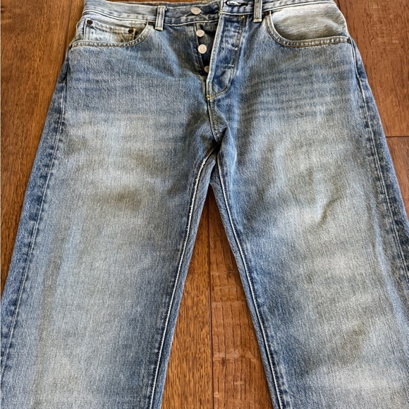Re/Done Style 88903M50STRA 3 Year Wash Button Fly / 29 - Picture 7 of 12